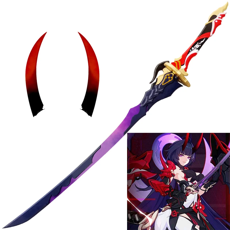 New Game Honkai Impact 3 Raiden Mei Herrscher of Thunder Prop Weapon