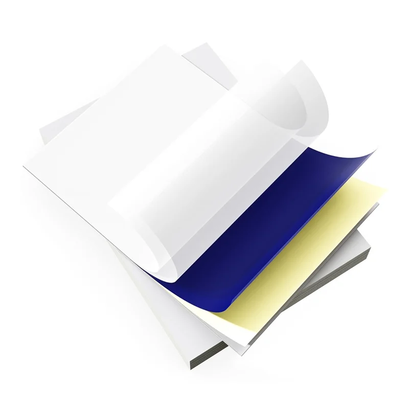 문신 전사 용지, 문신 전사 키트용 A4 크기 열 스텐실 용지 - DIY 문신 트레이싱 페이퍼