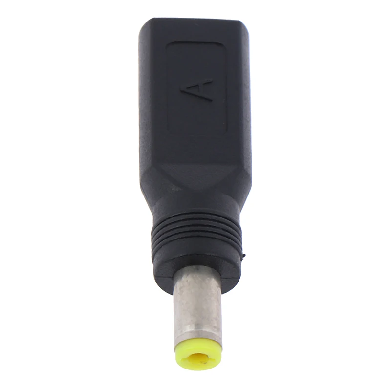 1pc USB 3.1 Type C USB-C Female to 5.5mm x 2.5mm Male DC Power Charging Adaptor