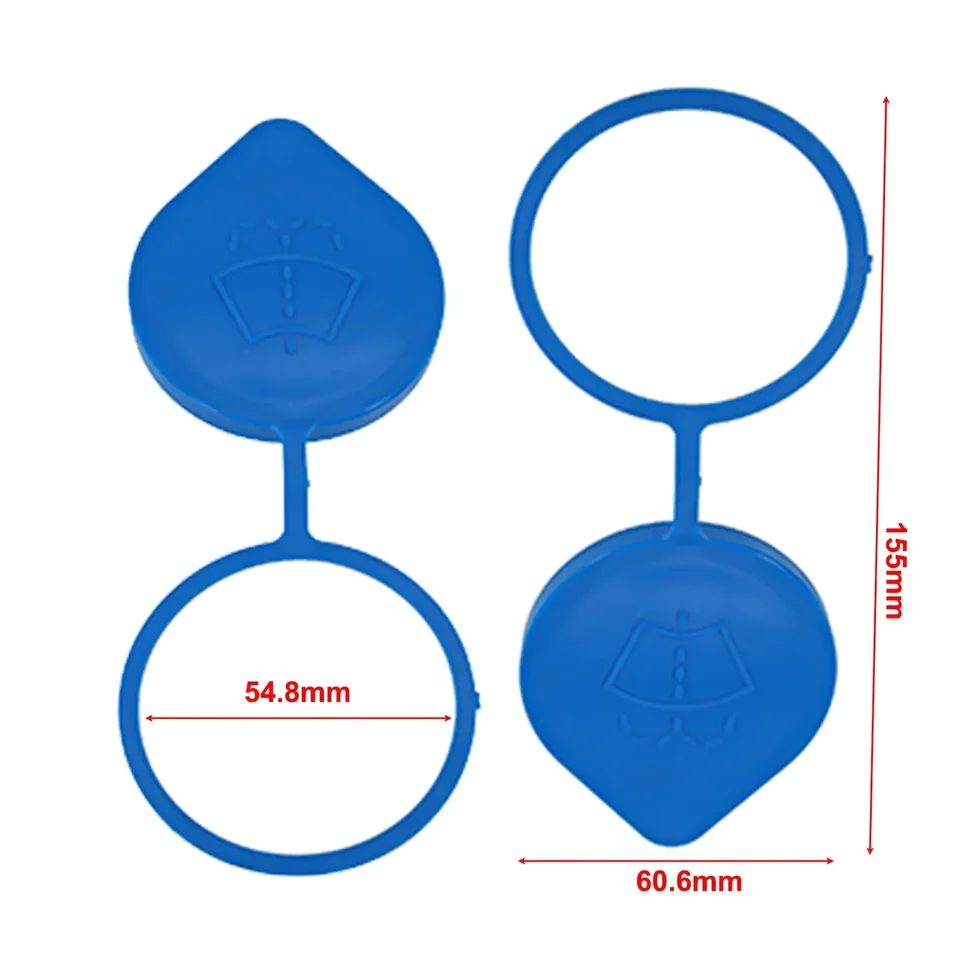 Windshield Washer Fluid Cap – Fits Acura Integra, Honda CR-V, Civic, Fit – Aftermarket Replacement 4 thumbnail image
