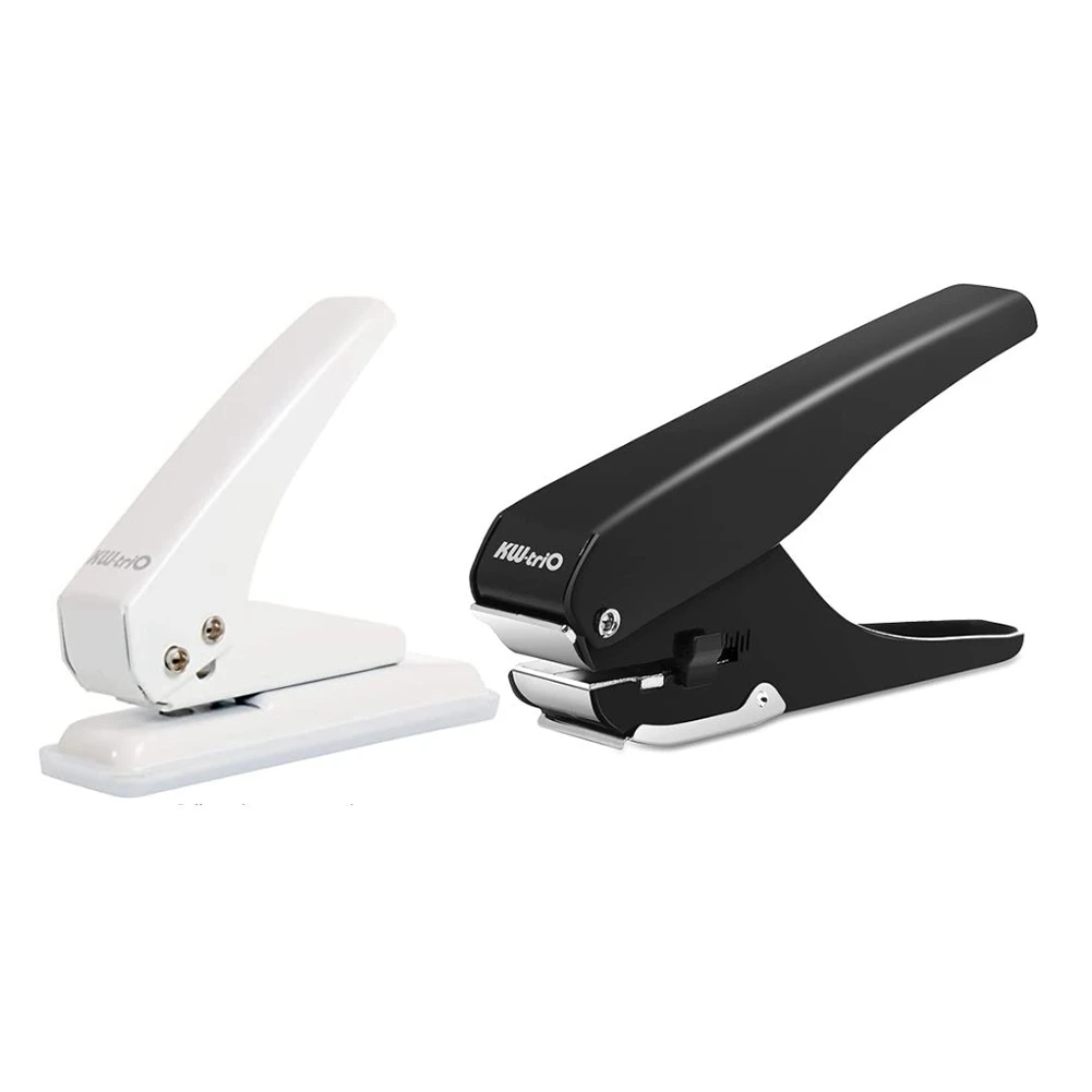 

KW-TRIO 1 дырокол для бумаги и 1 слот дырокол для идентификационных карт, ПВХ и подарочных бирок