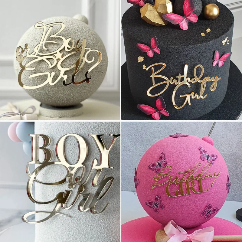 Rosa Mini orsetto decorazioni torta Toppers orso e coniglio per il ragazzo ragazza Baby Shower festa di compleanno decorazioni