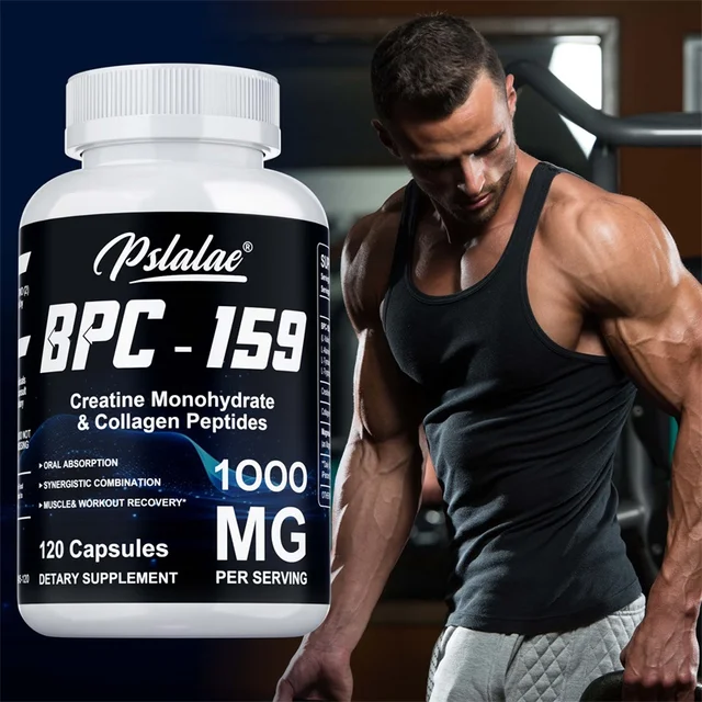 BPC-159 พร้อม Creatine Monohydrate & Collagen Peptides - เพิ่มพลังงาน ความอดทน รองรับการฟื้นฟูกล้ามเนื้อและกีฬา 1