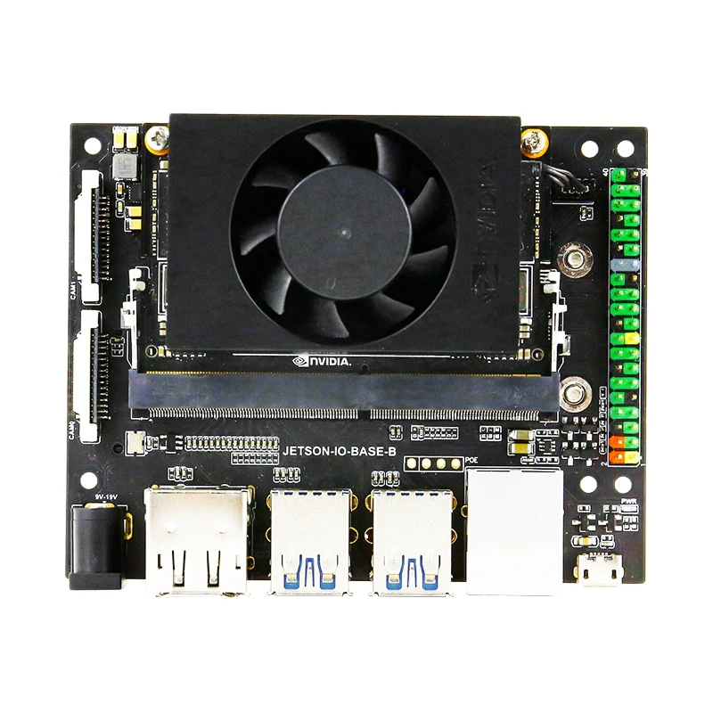 Jetson Xavier NX Developer Kit 16G eMMC Version with Core Module Artificial Intelligence Python Programming with 128G NVMe SSD