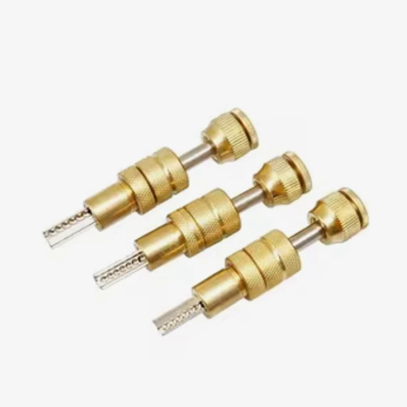 Locksmith Tools Two-Row Semi Circle Keyway 11 Pins Dimple A.B KABA Spring Loaded Bump Lock
