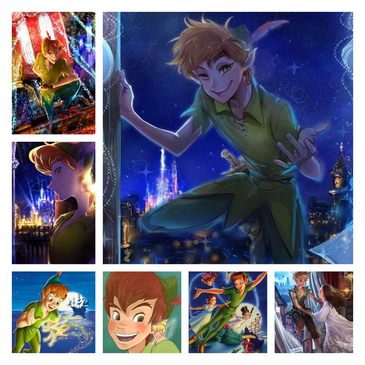Canvas Painting Disney Peter Pan Cartoon Movie Poster Modern Interior Home  Decor Posters Prints For Kids Bedroom Room Decoration - Painting &  Calligraphy - AliExpress