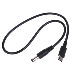 Universal USB - C to DC Power Converter Cable with Adjustable Voltage Options (9V)