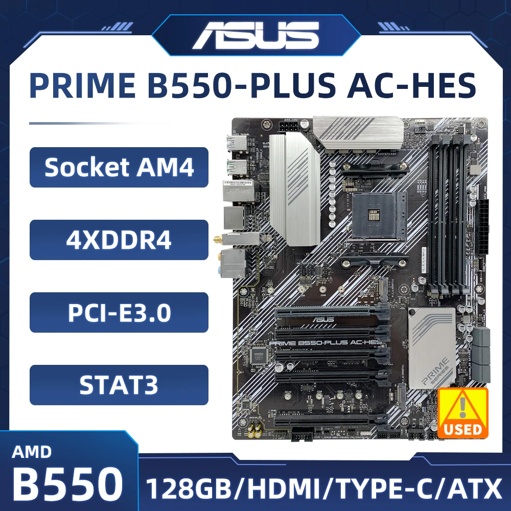 B550B550MmotherboardASUSPRIMEB550PLUSACHESmotherboardSocket