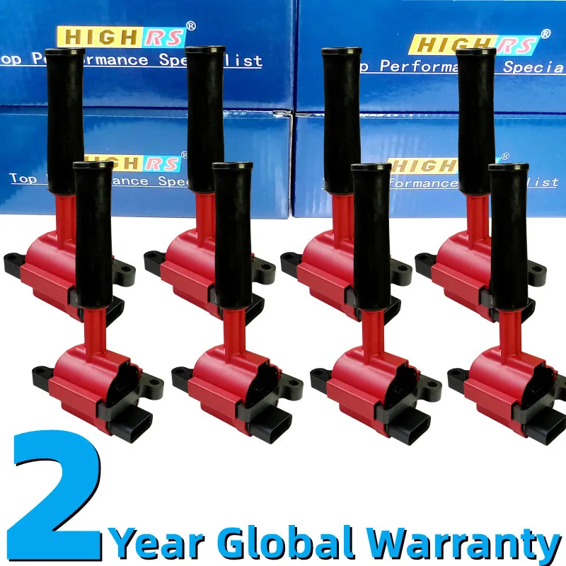 Fit Jaguar Ignition Coils Vanden Plas Xj8 Xjr Xk8 Xkr V8 4.0l