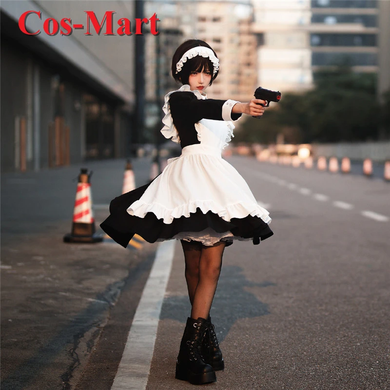 CosMart The Traditional British Maid Dress Cosplay Costume Elegant
