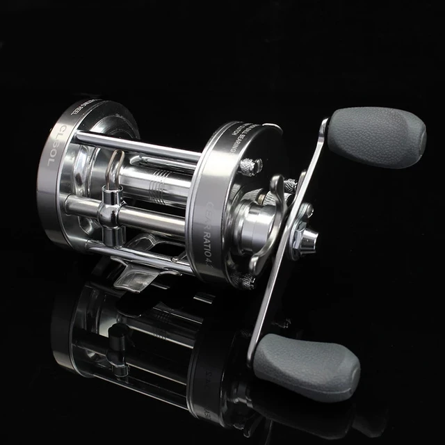 New CL40 CL60 baitcasting reel Trolling Drum Fishing Reels Left/Right Hand  5.2:1 4.2:1 For Salmon Trout Low Noise Fishing Tackle