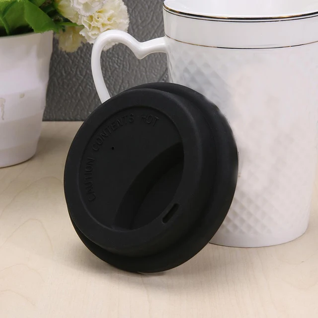 1PC 9cm Universal Reusable Silicone Stretch Lids Mugs Coffee Mugs