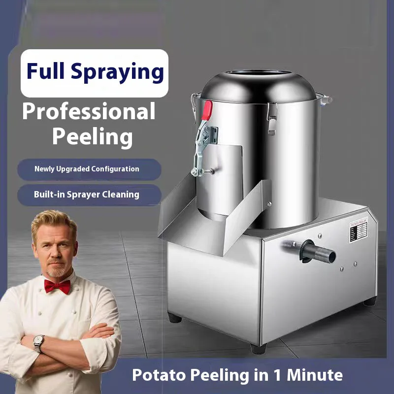 Machine D'épluchage Gingembre Et Pomme De Terre,Lavage Professionnel