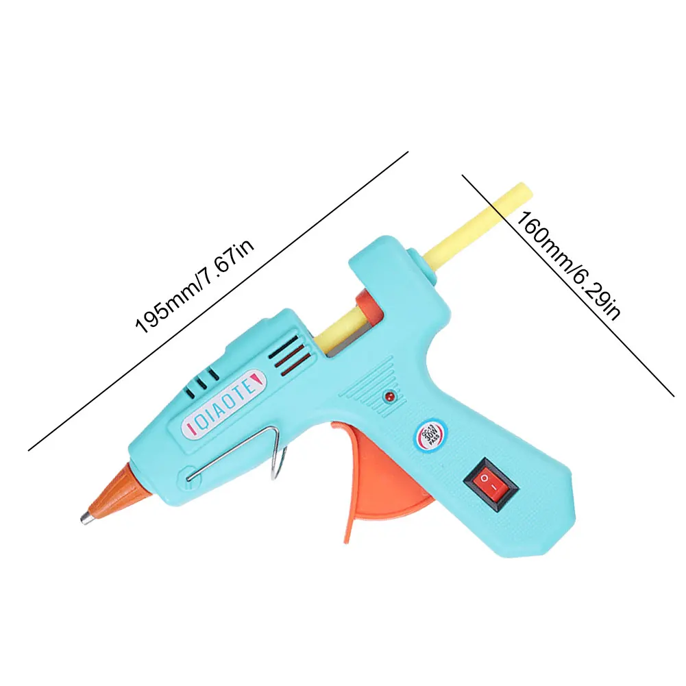 PISTOLA TERMOFUSIBLE 20W 7.2 MM RATIO