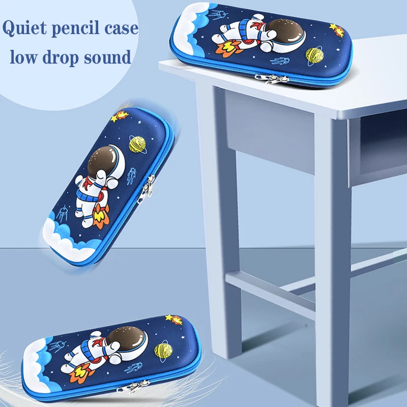 3D Kawaii Cartoon Pencil Case For Kids Students EVA Large Capacity Box Waterproof Cute School Stationery Supplies