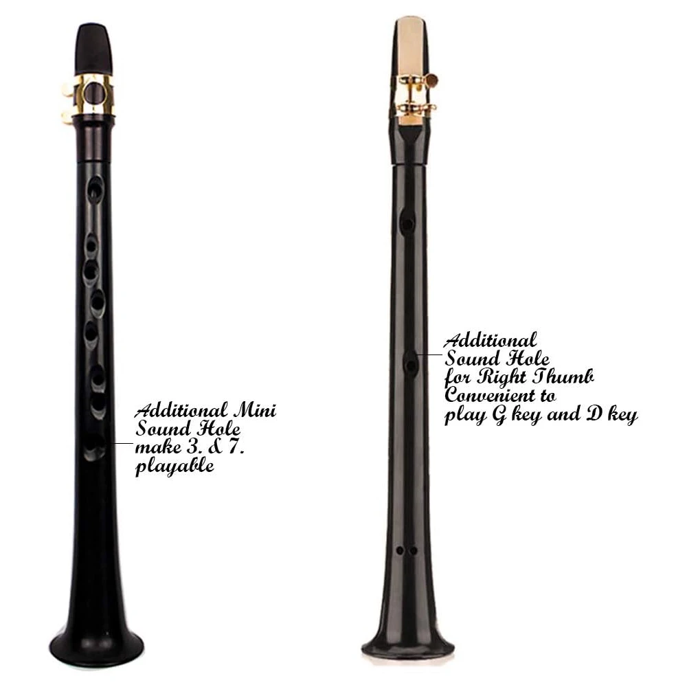 Pocket Saxophone Mini Sax Portable Woodwind Instrument Professional instruments Carrying for Amateurs professional performers