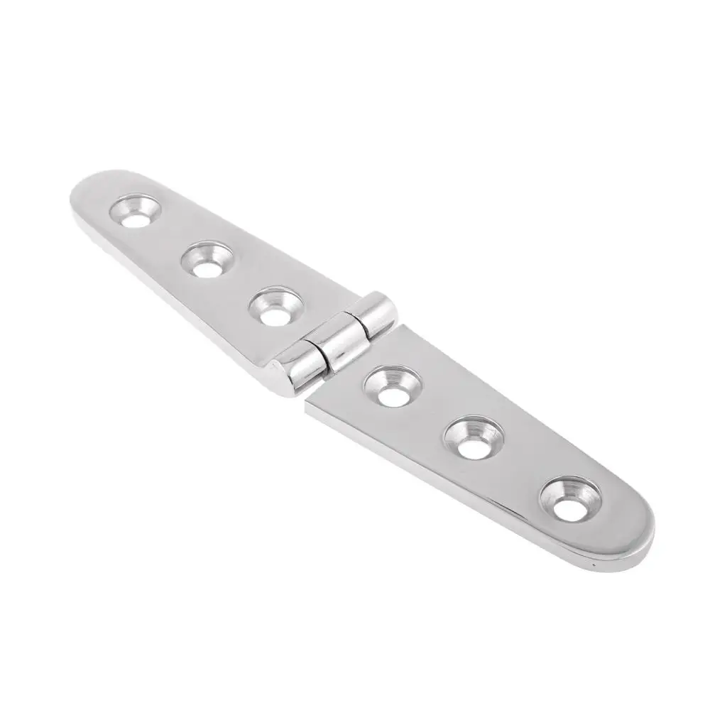 

Stainle Steel Cast Boat / Marine Strap Hinge - 150mm, Silver