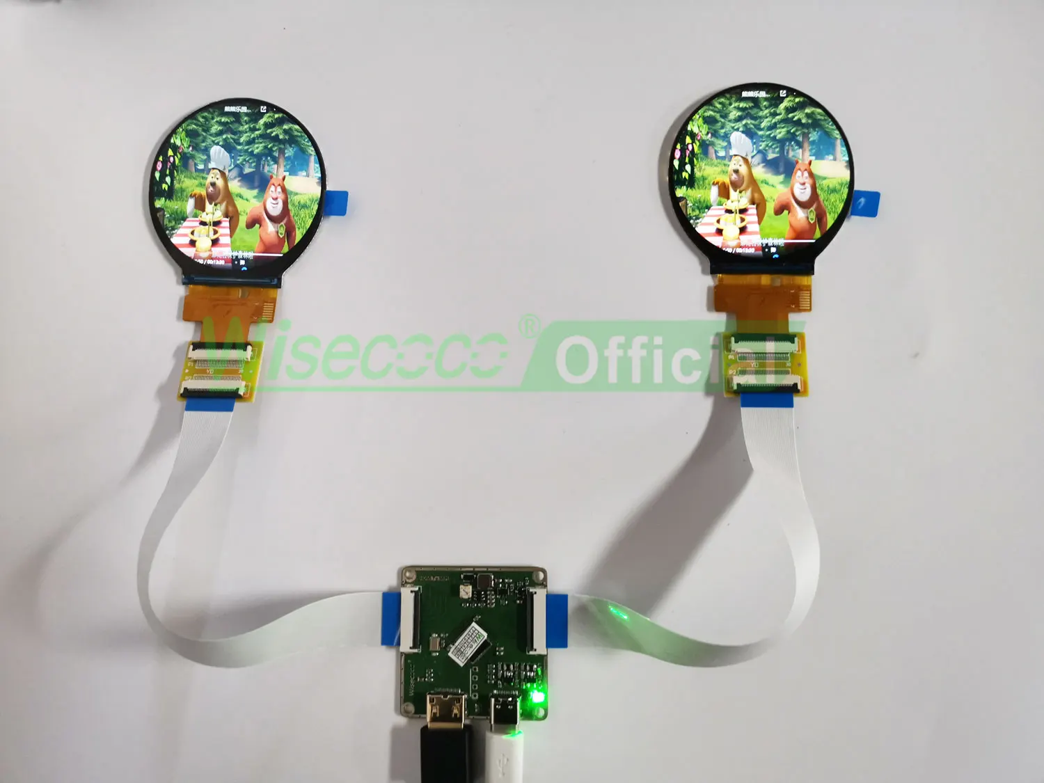 Polegada display redondo, 480x480, módulo LCD circular