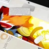 1pc Infernape P-Pokemon-n Anime Mouse Pad Large Mouse Mat Pink Office Desk Mat Laptop Gaming Large Mousepad 3