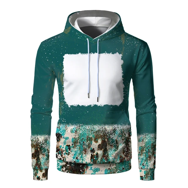 Blank Sublimation Hoodies Sports Clothes Sweatshirt Polyester Pullover Bulk  Sublimation Blanks For Thermal Transfer Printing