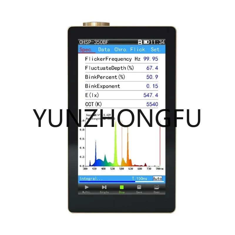 

OHSP350BF Portable Spectrometer Led Light Tester