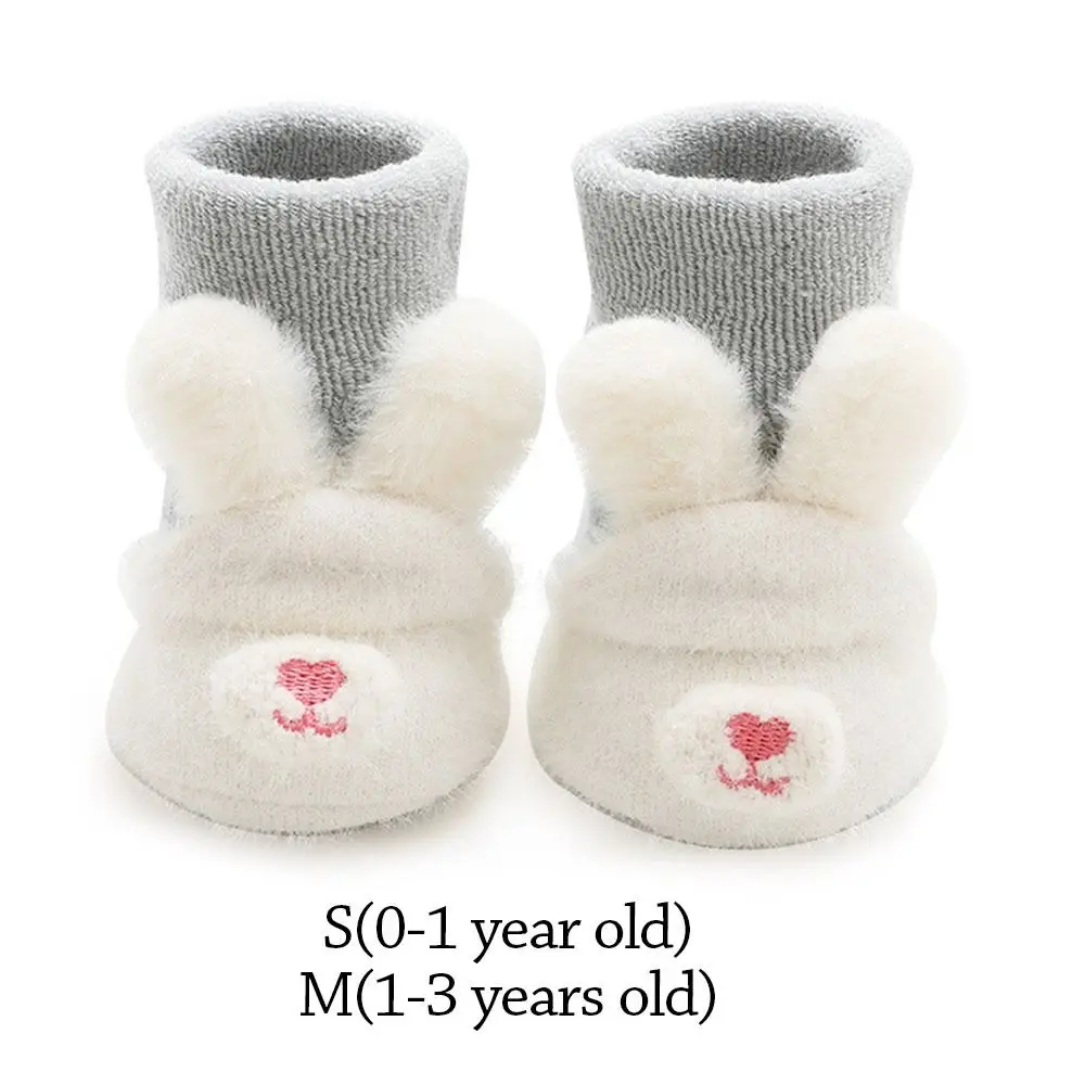 Fashion Winter Baby Socks Warm Thicken Toddler Socks Soft Cute Cartoon Floor Socks Floor