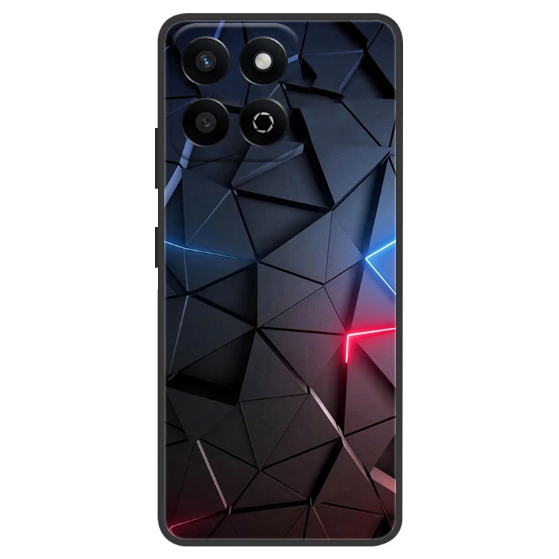 Luxury Silicone Soft Bumper Phone Case - Space Design