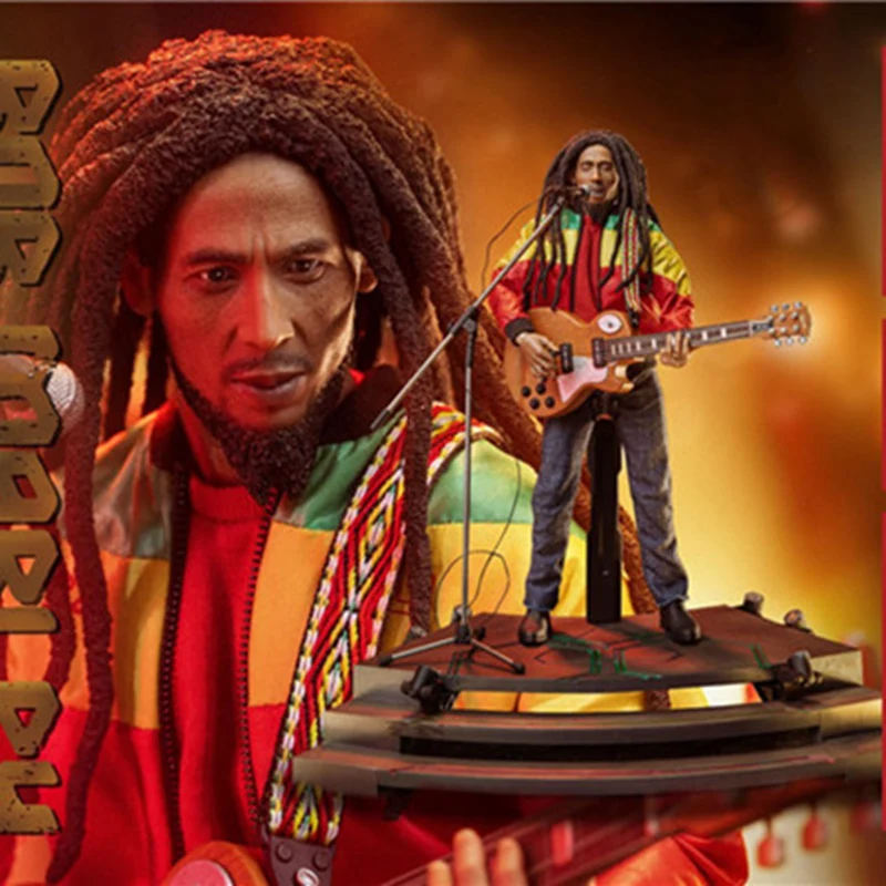 

1/6 Scale Action Figure Doll Pacifist Singer Bob Marley Reggae Music 12" Super Flexible Collectible Figures Soldier Model Toy