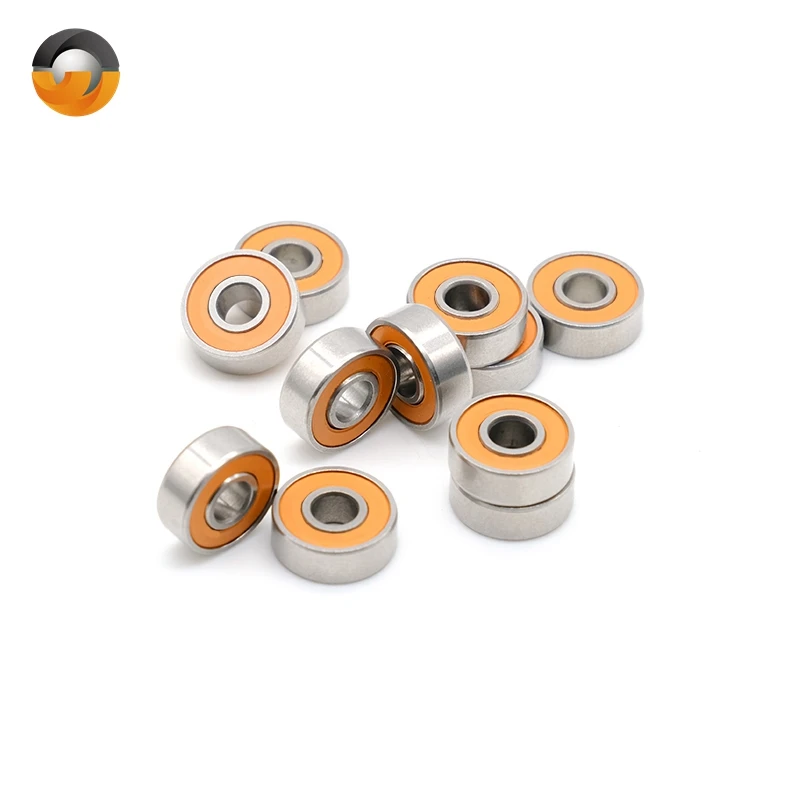 S694-2RS CB ABEC-7 스테인레스 스틸 하이브리드 Si3N4 세라믹 볼 베어링, 낚시 기어 S694RS, 4x11x4mm, 10 개