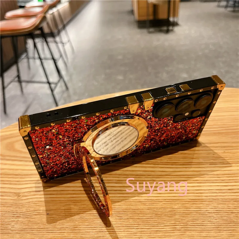 Luxury Glitter Mirror Phone Case For Samsung Galaxy Mobile_voghion.com