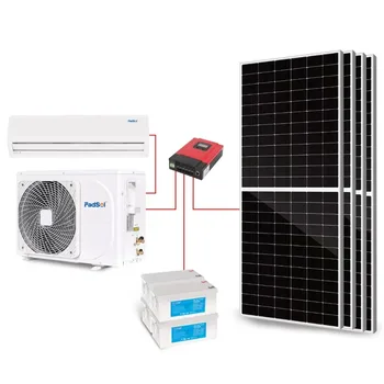 12000BTU AC Solar Powered Air Conditioner DC Off Grid Solar Air Conditioner Split for Home