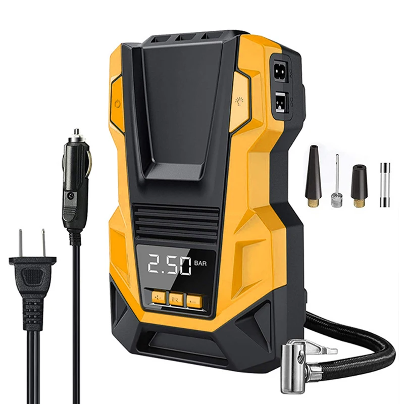 Car Tire Inflator Portable Air Compressor 1
