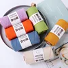 Round Strand Hollow Cotton 2mm Medium Thick Thread Cotton Hemp Handmade 150g Hand Woven DIY Crochet Hat Beach Bag Material 2