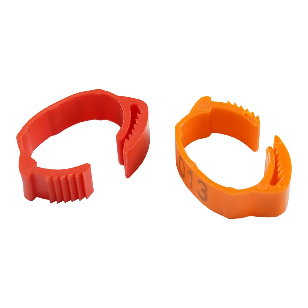 30PCS Adjustable Chichken Bird Leg Rings Numbered Identification Bands Poultry Foot Label Chicks Turkey Animal Monochrome bird foot rings birds foot rings