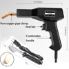 50W Plastic Welding Machine Kit Automotive Bumper Crack Repair Gun with Iron Hot Stapler Welding Soldering Iron Garage Tool 6