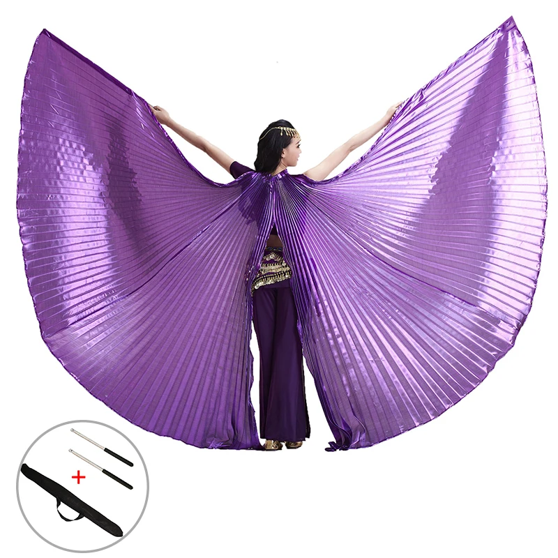 

13 Colors Egypt Isis Belly Dance Wings Stage Dancing Wing Hot New Indian Dance Women Bellydance 1pc Wing For Dance Performance
