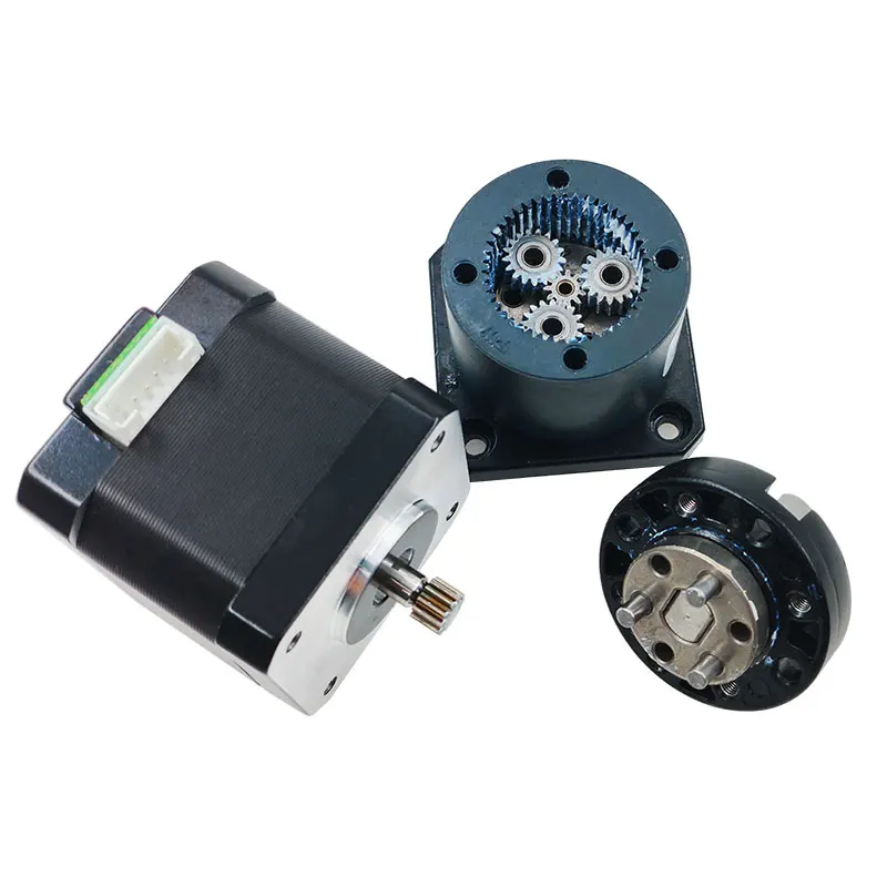 Stepper Motor 1Pc 42BYG stepper motor 40mm body length 3.71:1-139:1 ratio NEMA17 planetary gear stepping motor Gearbox