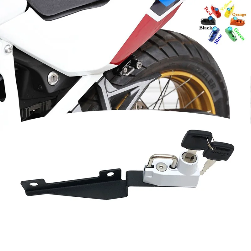 

Motorcycle Helmet Lock Mount Hook Anti-theft Security Password lock For HONDA CRF1100L AFRICA TWIN Adventure Sports 2020-2022