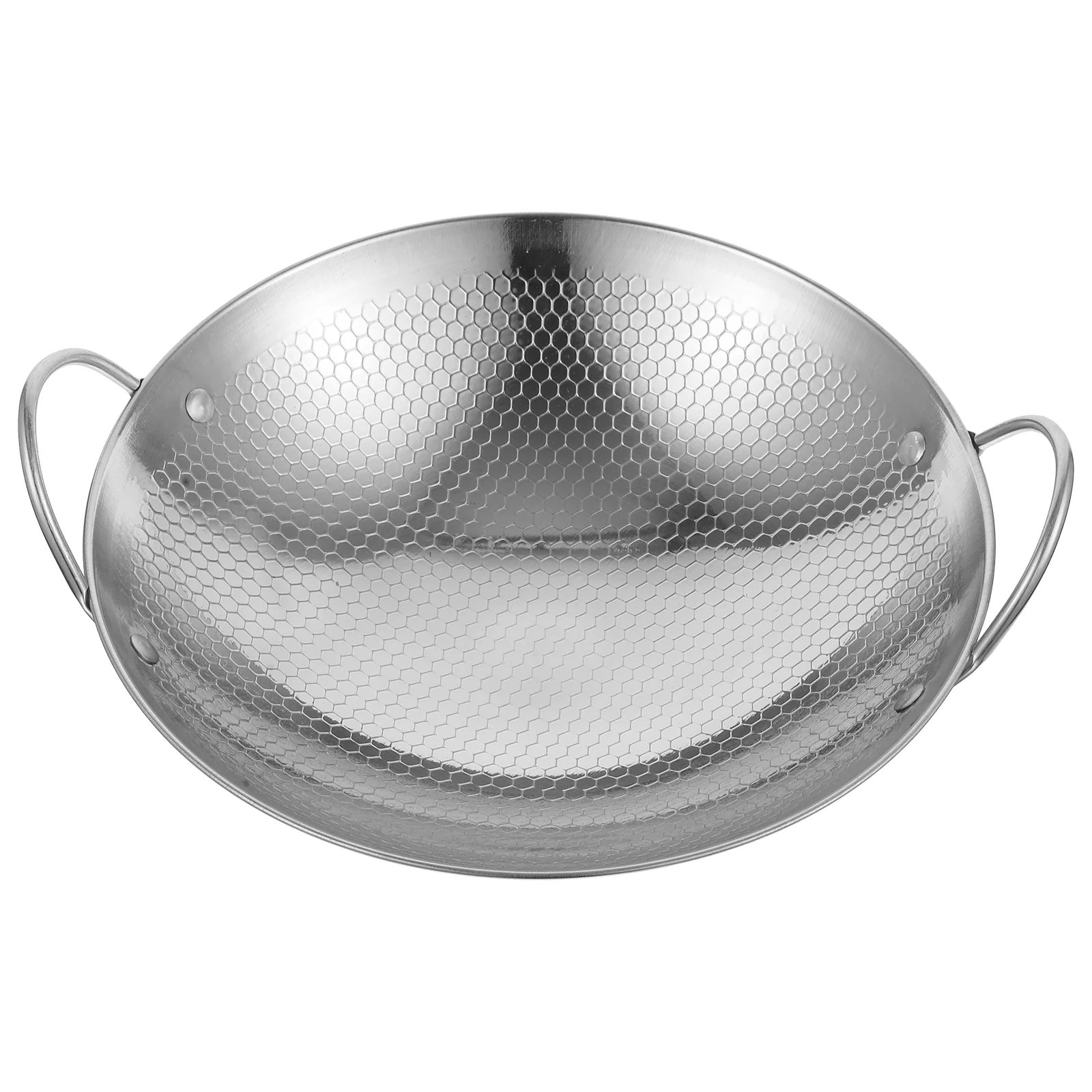 

Work on Stainless Steel Wok Pan Alcohol Stove Stock Pot Kitchen Metal Individual Small Pots for Cooking