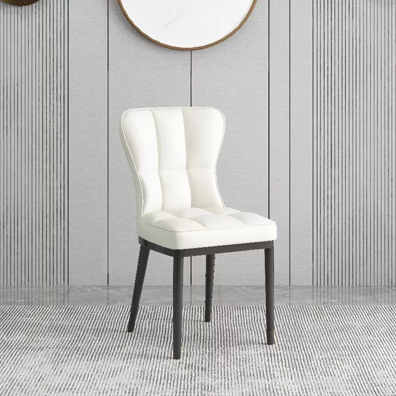 

Upholstered Luxury Dining Chairs Nordic Vintage Living White Dining Chairs Beautiful Modern Cadeiras De Jantar Home Furniture