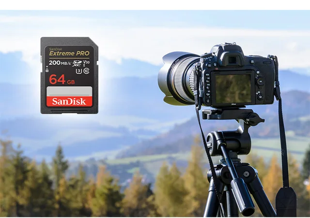 SanDisk Extreme PRO Carte SD 1 To 512G 256G SDXC 128G 64G U3 4k Lire  jusqu'à 200 MBumental C10 V30 UHS-I 32G SDHC Cartes mémoire pour appareil  photo - AliExpress