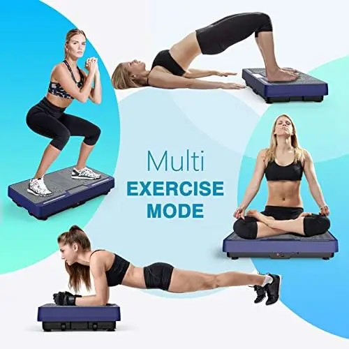 

Vibration Plate Exercise Machine - Whole Body Workout Vibration Platform Lymphatic Drainage Machine for Weight Loss Home Fitness