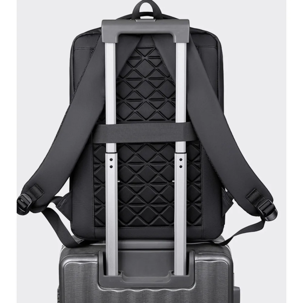 Uno zaino elegante e multifunzionale per le gite di lavoro, una borsa per laptop leggera, uno zaino per studenti_voghion.com