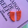 2 Pairs/ Lot Ob11 Baby Girl Socks 1/12 Bjd Doll Accessories Candy Color Stripe Socks Fit Obitsu YMY GSC Molly Cute Baby Clothing 2