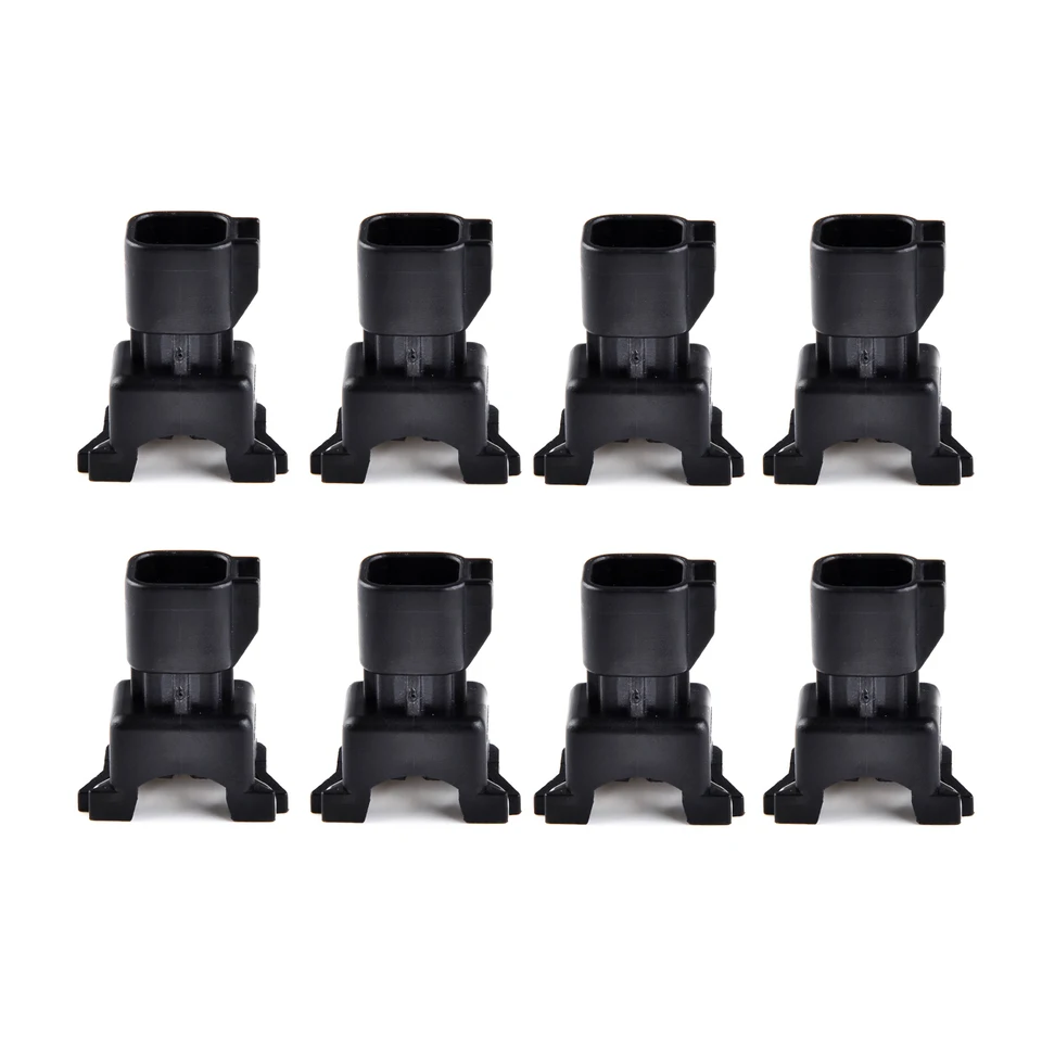 Kit 8 Adaptateurs Connecteur Injecteur Carburant EV6 Vers EV1 - Pour Moteurs LS1 LS2 LS3 LT1 TPI 1982-1992