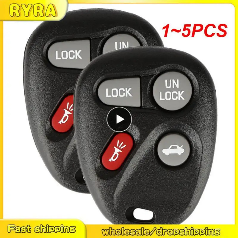 

1~5PCS Keyless Entry Remote Control Replacement for Express Savana,3 Buttons Smart Car Key Fob ABO1502T