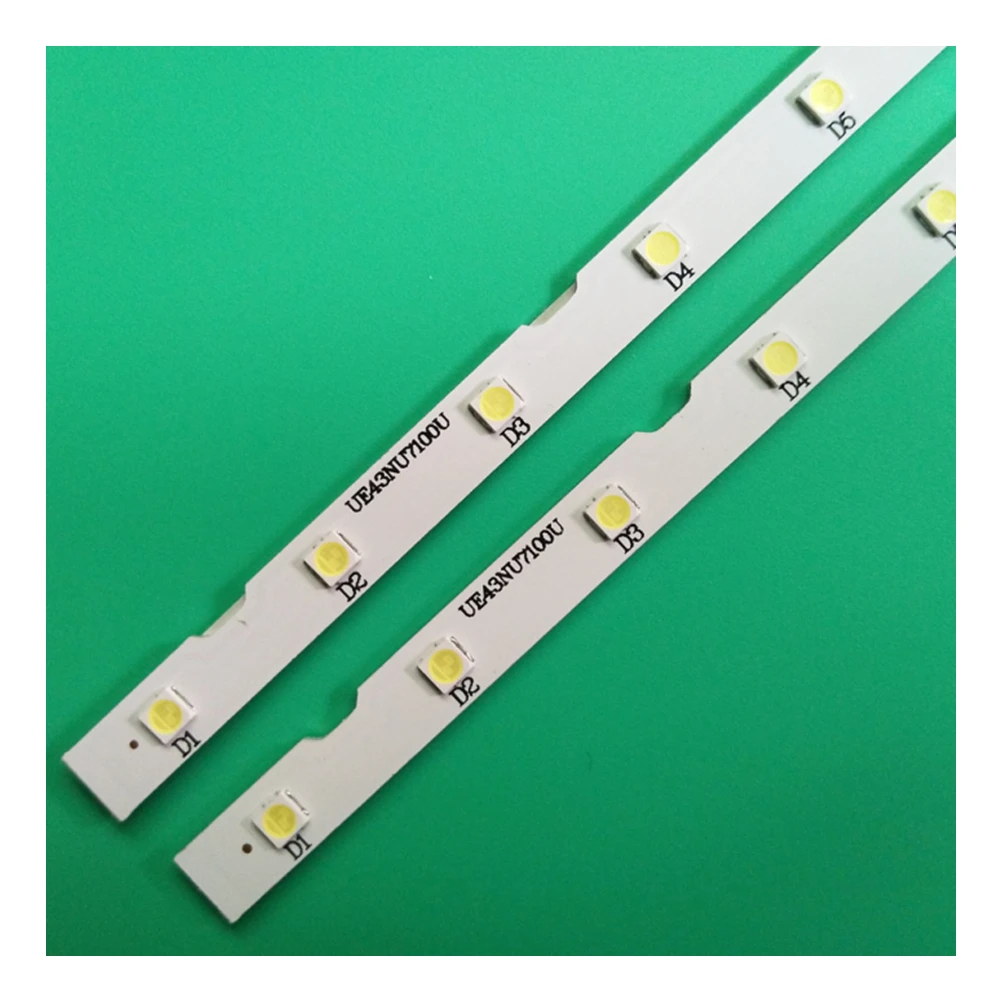

LED backlight for Samsung 43NU7100, UN43NU7100G, UN43NU7100, UE43NU7100, UE43NU7120, UE43NU7170, UN43RU7400, BN61-15482A, 10 pcs