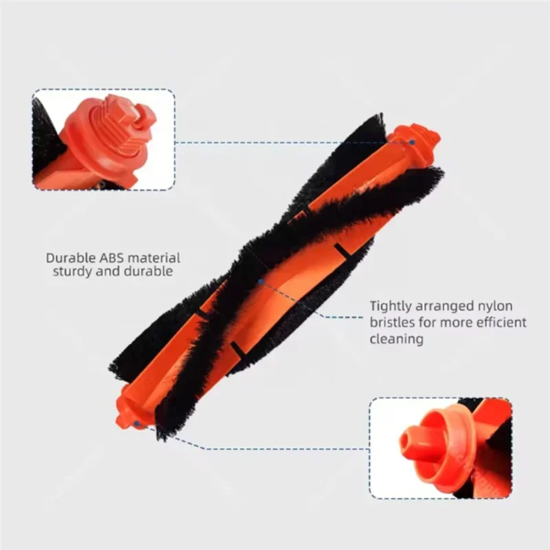 B59B-For Iconic Brand Vacuum Cleaner S20 E12 E10 B112 Vacuum Cleaner Parts Main Side Brush Mop Cloth HEPA Filter Parts