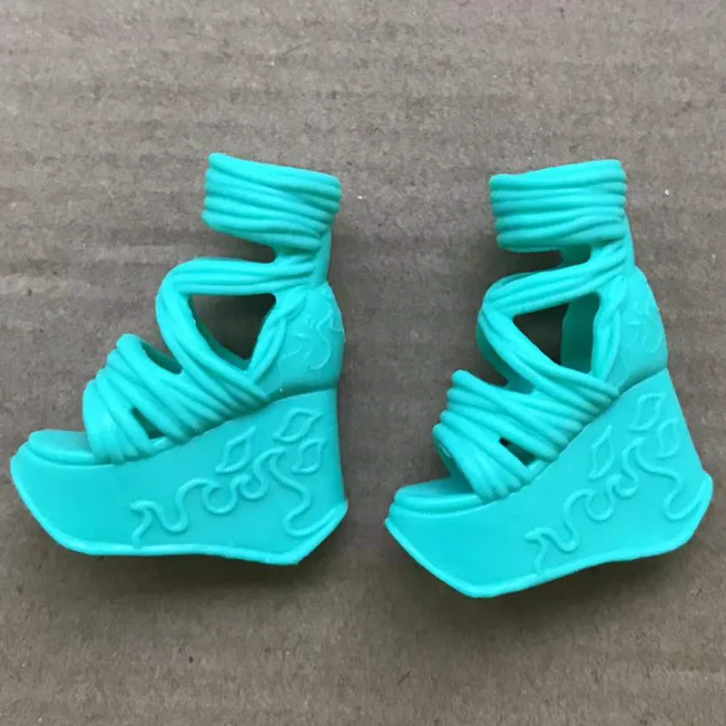 Stylish High Heeled Doll Shoes - Trendy 1/6 Scale Footwear Accessories
