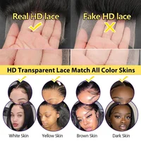 Body Wave 13x4 13x6 360 Hd Transparent Lace Front Wigs Human Hair Wig Brazilian 30 40 Inch Body Wave Lace Frontal Wig For Women 5